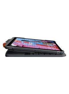 Logitech Slim Folio For iPad Grey  - Image 4