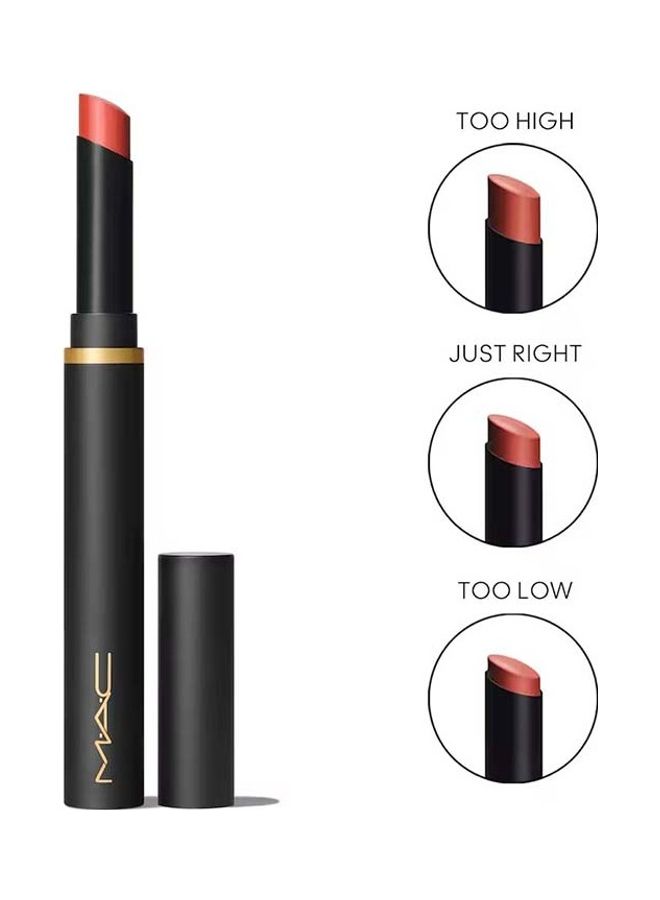 MAC - LIPSTICK POWDER KISS VELVET BLUR SLIM STICK STAY CURIOUS Stay Curious - Image 1