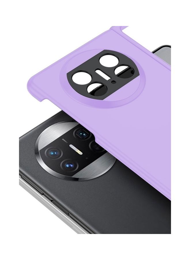 MARGOUN Huawei Mate X3 Polycarbonat Case With Tempered Glass Shockproof Cover Purple - Image 5
