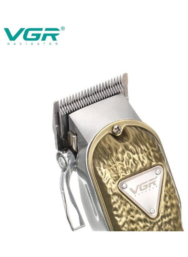 VGR V-142  Professional Cordless Usb Electric Rechargeable Hair Clipper Multicolour - Image 3