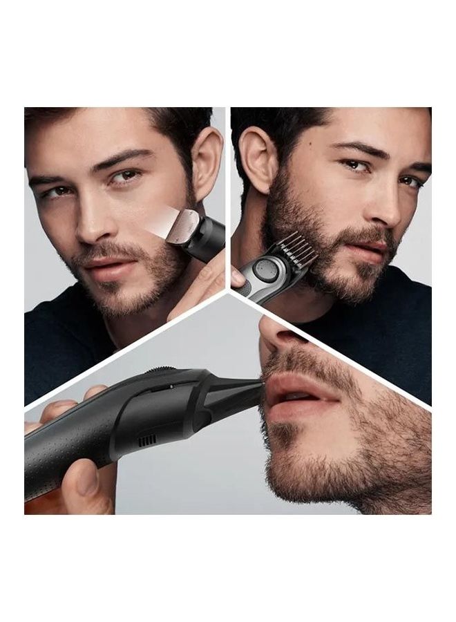 براون Beard Trimmer BT7320 With Precision Dial 4 Attachments And Gillette Proglide Razor Black - Image 4