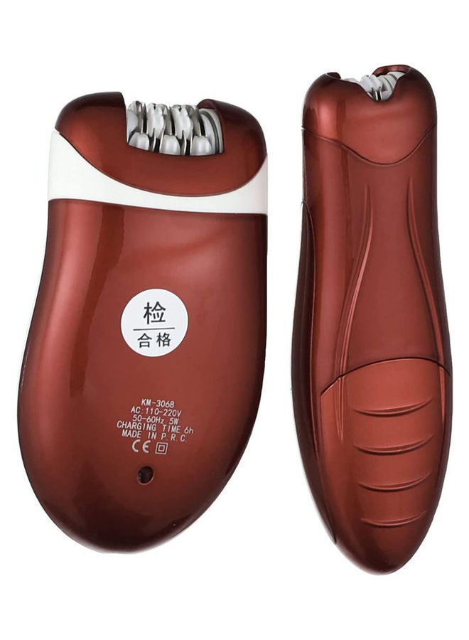 Kemei BS-3068 Hair Removal And Epilator Red - Image 3