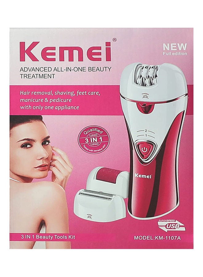Kemei KM-1107A Hair Removal And Epilator Multicolour - Image 2