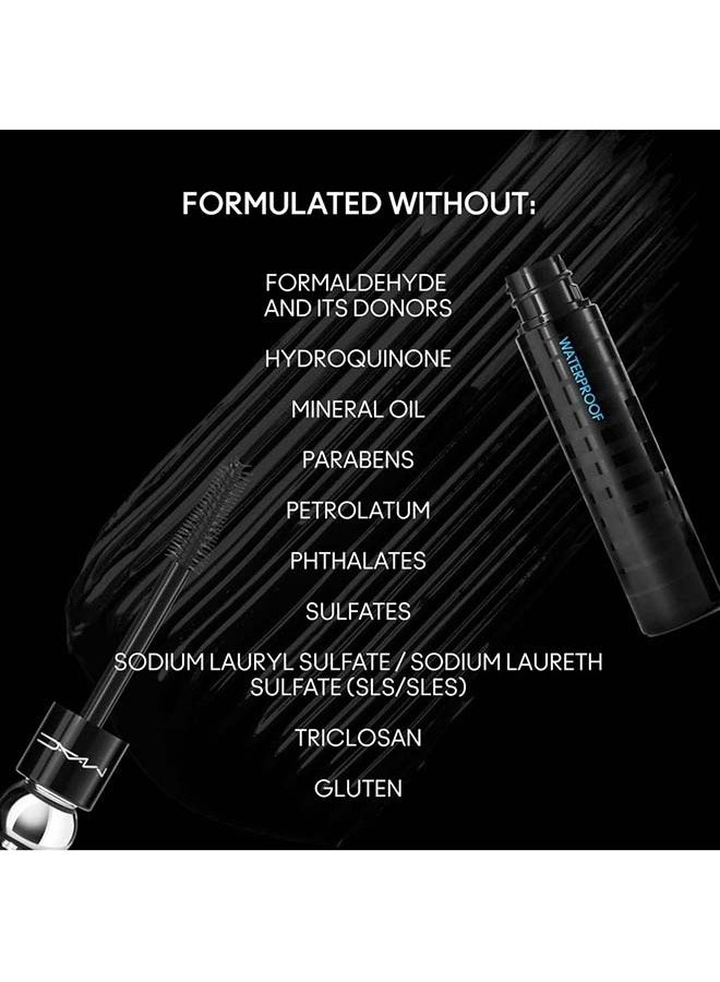 MAC Macstack Waterproof Mascara Black - Image 2
