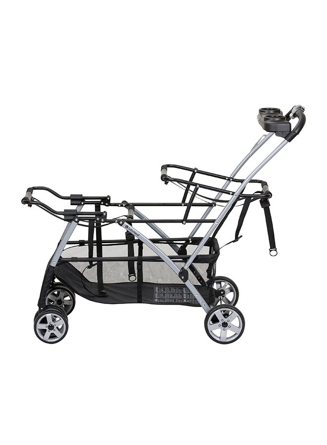 babytrend - Snap-N-Go Double Stroller Frame - Black/Grey - Image 1