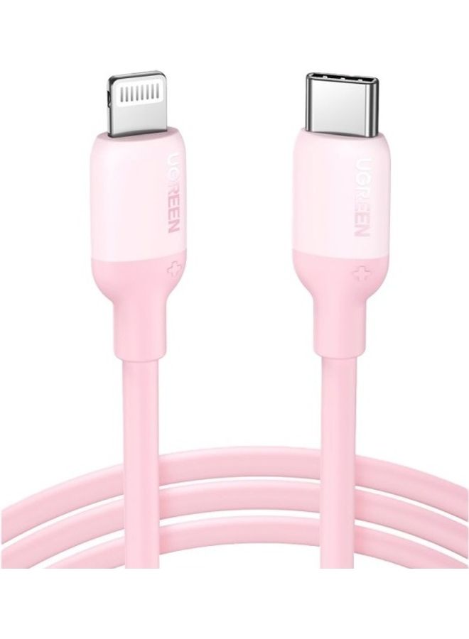 يو جرين - كابل من السيليكون من Type-C إلى Lightning بطول 1 متر - Image 1