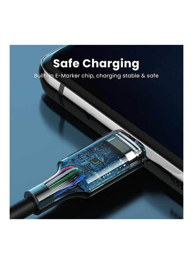 Ugreen Type-C To Type-C Charging Cable 5A 2M white  - Image 2