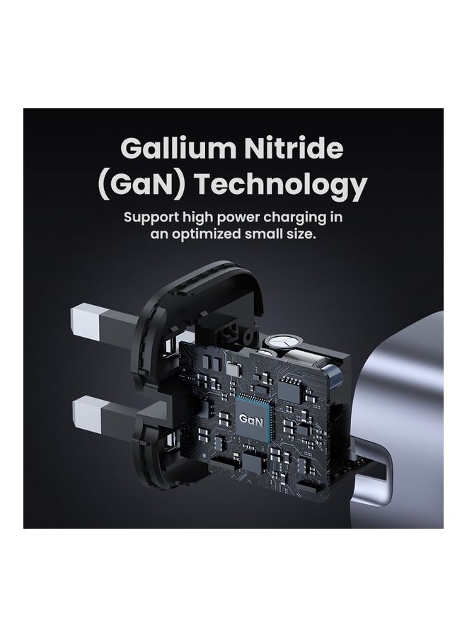 Ugreen - Nexode USB-C PD GaN Fast Charger 30W White - Image 1