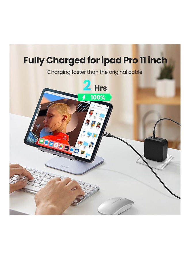 Ugreen Type-C To Type-C Charging Cable 100W 2M Black  - Image 4