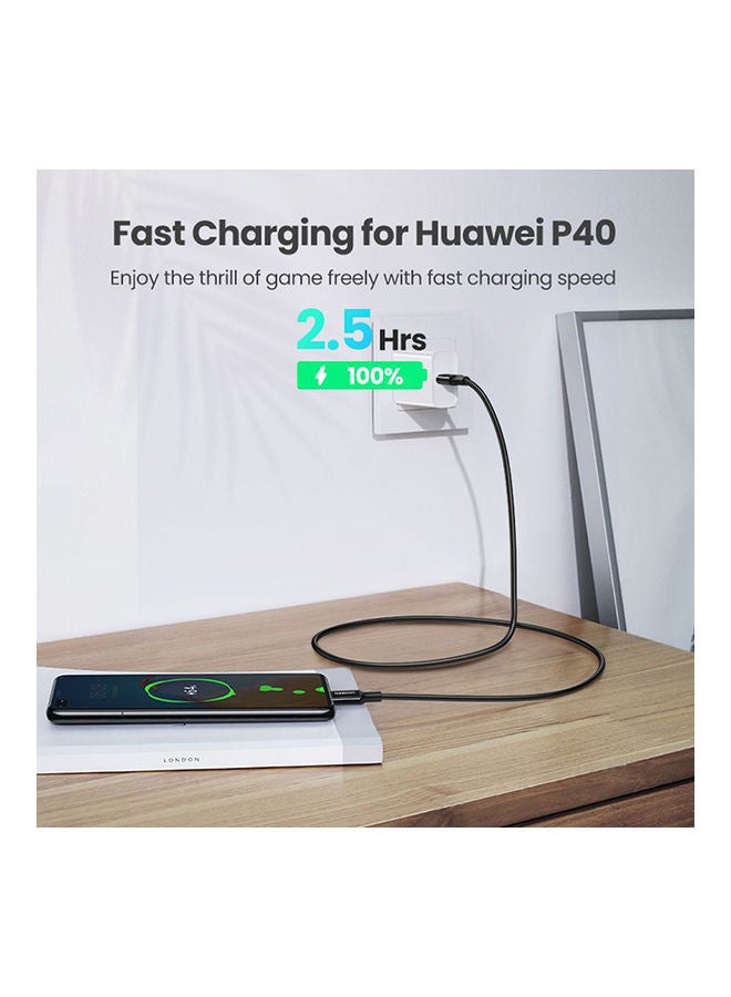 Ugreen Type-C To Type-C Charging Cable 100W 2M Black  - Image 5