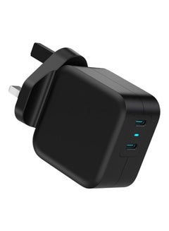 CHOETECH 2 PD Ports Wall Charger 40W Black  - Image 1