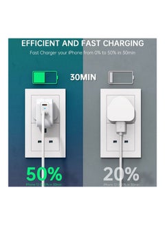 CHOETECH 2 PD Ports Wall Charger 40W Black  - Image 5