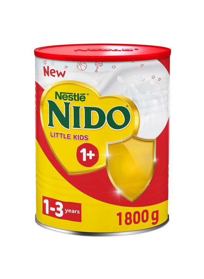 Nido One Plus Growing Up Milk Powder for Children From 1 to 3 Years From Nido 1800 Gm 1800grams - v1685967893/N31295314A_1