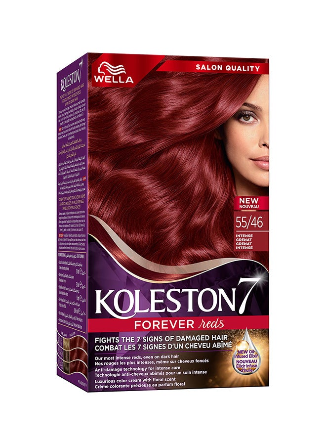 WELLA - Koleston Supreme Hair Color 55/46 Intense Grenat - Image 1