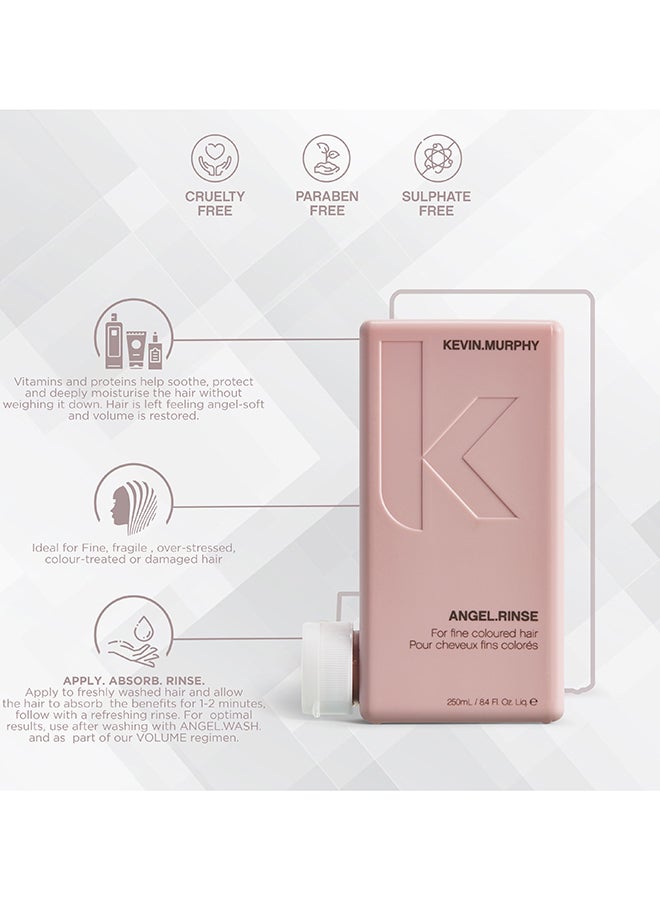 KEVIN.MURPHY Angel Rinse Conditioner For FragileAnd Broken Hair Pink 250ml  - Image 3