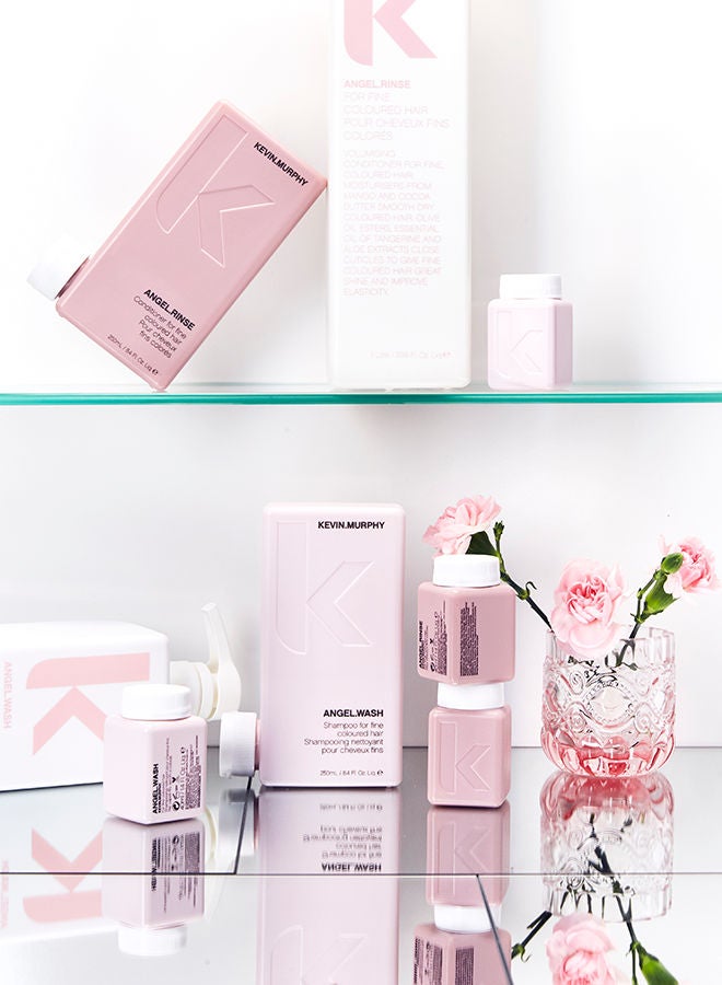 KEVIN.MURPHY - Angel Rinse Conditioner For FragileAnd Broken Hair Pink 250ml - Image 1