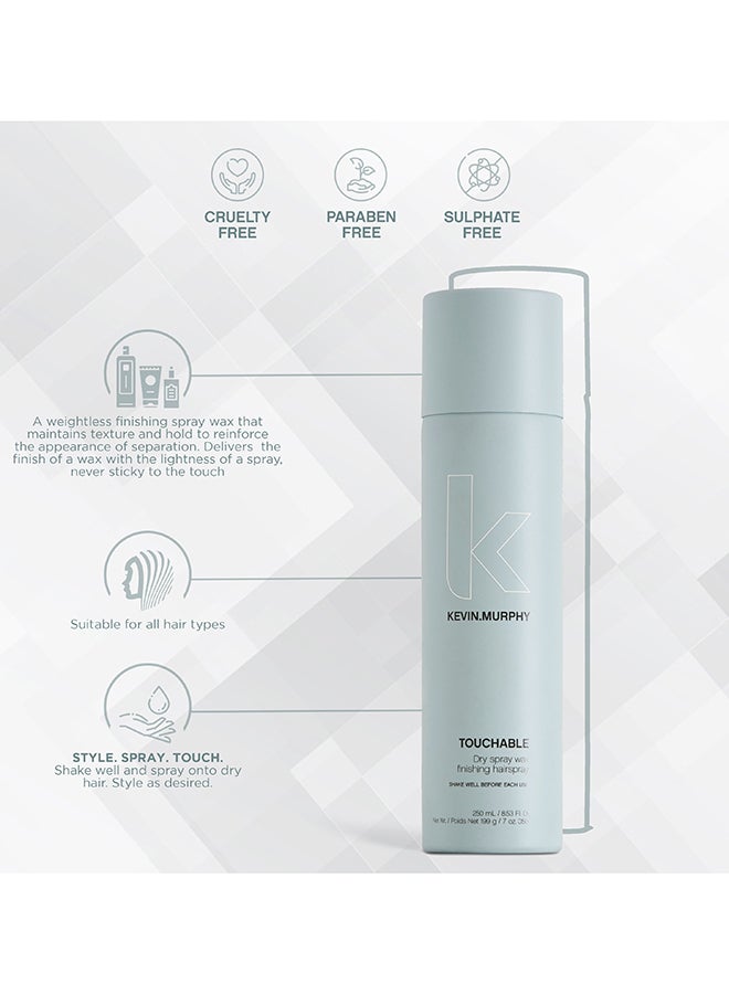 KEVIN.MURPHY - Touchable Hair Spray For All Hair Type 250ml - Image 1