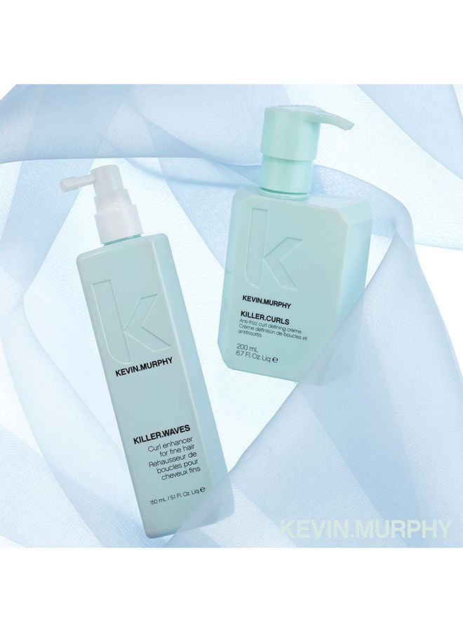 KEVIN.MURPHY - Killer Waves Weightless Curl Enhancing Spray For Fine Wavy Or Curly Hair 150ml - Image 1