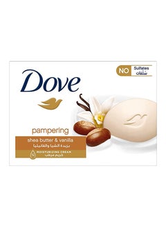 Pampering Beauty Cream Soap Bar For All Skin Types, Shea Butter And Vanilla 125grams - v1685983407/N11294651A_1