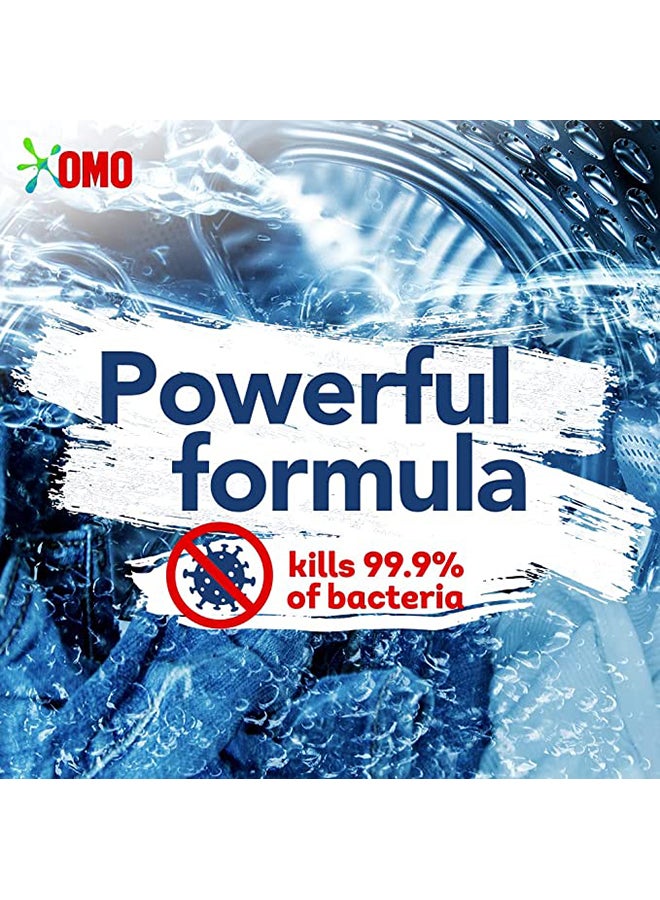 Omo - Antibacterial Fabric Solution Wash Laundry Detergent Active Powder Automatic For Washing Machine 1.25kg - Image 1