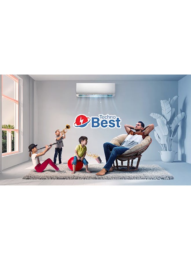 Techno Best Split Air Conditioner 2Ton BSAC-024C White  - Image 3