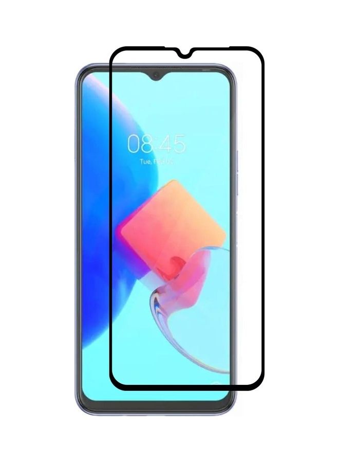 مارجون حماية شاشة تيكنو سبارك 8C 4G زجاج مقسى لاصق كامل الجوانب - Image 2