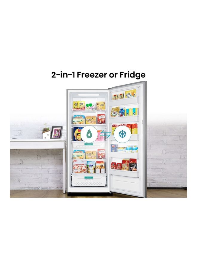 Hisense 592 Lt 20.9 CuFt Upright Freezer, Total Nofrost, Energy Saving Noiseless Invertor Technology, Premium Silver, Adjustable Shelves, Led Light, maximum Capacity 592 L 220 W FV76W2NL Silver  - Image 3