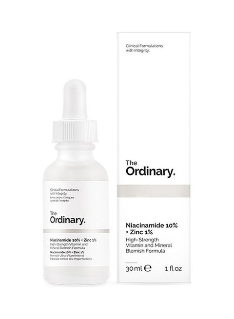 Niacinamide 10% + Zinc 1% Serum 30ml