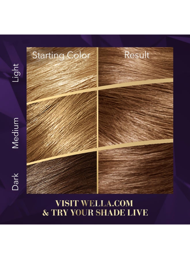 WELLA Koleston Supreme Hair Color 6/7 Magnetic Chocolate  - Image 3