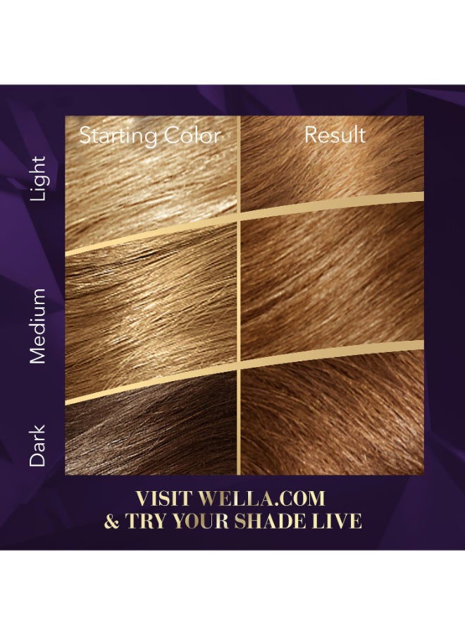 WELLA Koleston Supreme Hair Color 7/7 Deer Brown  - Image 3