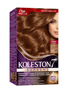 Koleston Supreme Hair Color 7/77 Harmony Brown