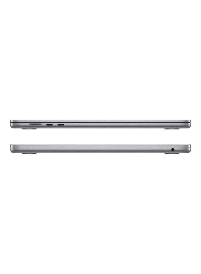 أبل - شاشة MacBook Air MQKP3 مقاس 15 بوصة، وشريحة Apple M2 مع وحدة المعالجة المركزية 8 النواة ووحدة معالجة الرسومات 10 النواة، ومحرك أقراص SSD سعة 256 جيجابايت، ولوحة مفاتيح باللغة الإنجليزية - Image 1