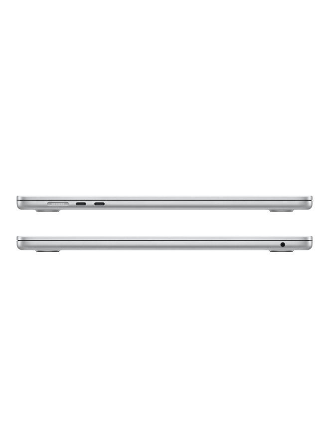 Apple - MacBook Air MQKR3 15-Inch Display, Apple M2 Chip with 8-Core CPU And 10-Core GPU, 256GB SSD, English Arabic Keyboard Silver - Image 1