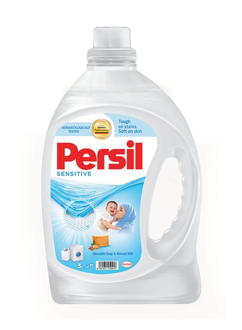Sensitive And Baby Liquid Laundry Detergent With A Mild Fregnance Clear 3Liters