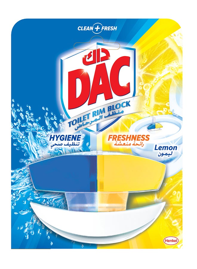 داك كتلة حافة المرحاض Duo Active مع انتعاش إضافي ونظافة بالليمون - Image 1