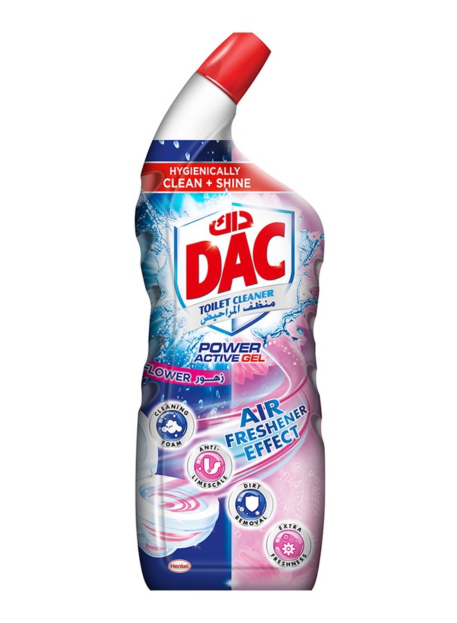 Dac - Toilet Cleaner Power Active Gel Floral Delight 750ml - Image 1