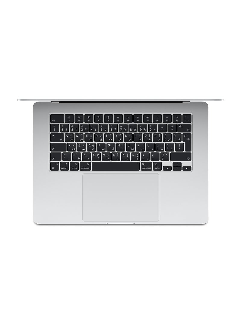 MacBook Air MQKR3 15-Inch Display, Apple M2 Chip with 8-Core CPU And 10-Core GPU, 256GB SSD, English Keyboard(International Version) Silver