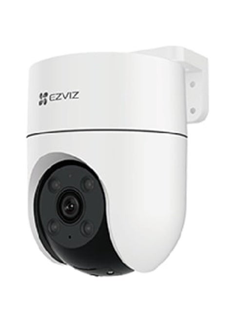 EZVIZ H8C 2MP Pan & Tilt Wi-Fi Camera|Color Night Vision|360° Coverage|Auto-Tracking|Two-Way Talk|Weatherproof Design|Supports MicroSD Card (Up to 512 GB)|White