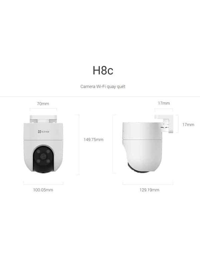 EZVIZ 4MP H8C 2K+ CCTV Surveillance Camera  - Image 4