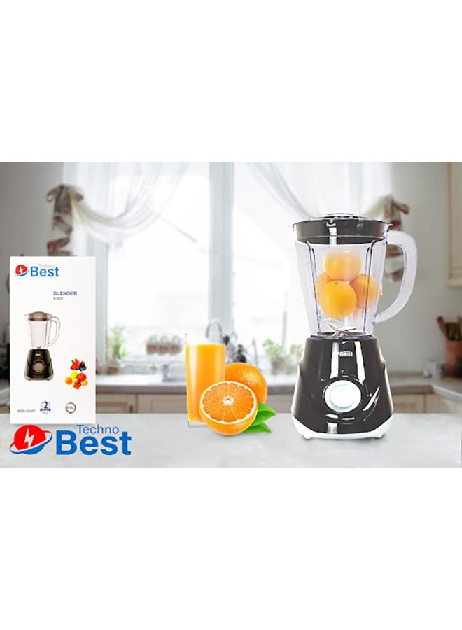 Techno Best - Blender 1.5 L 400 W BSB-002P Black - Image 1