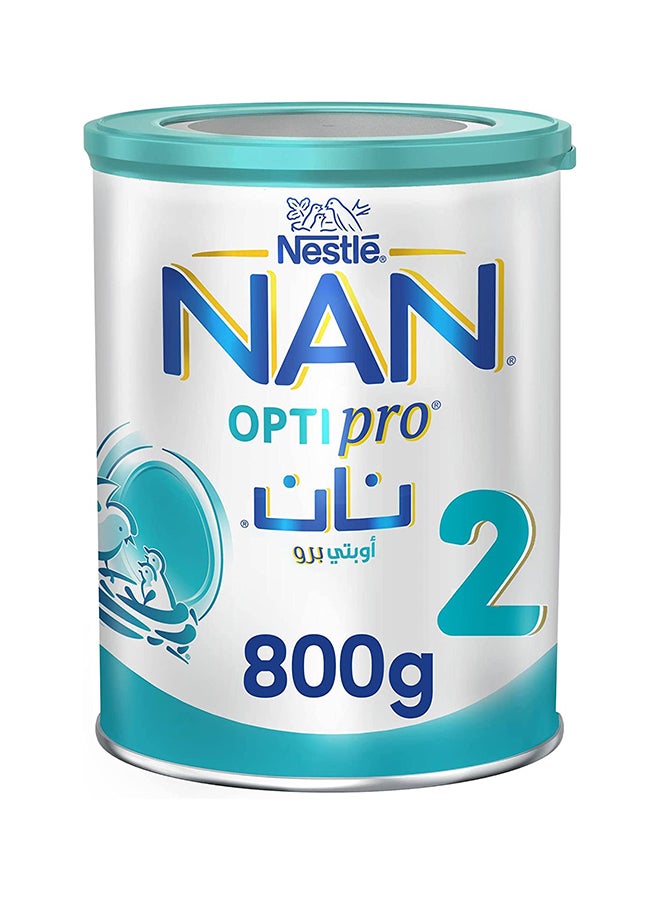 Nan - Nestlé Nan Optipro Stage 2 From 6 to 12 Months, 800g Pack of 1 800grams - Image 1