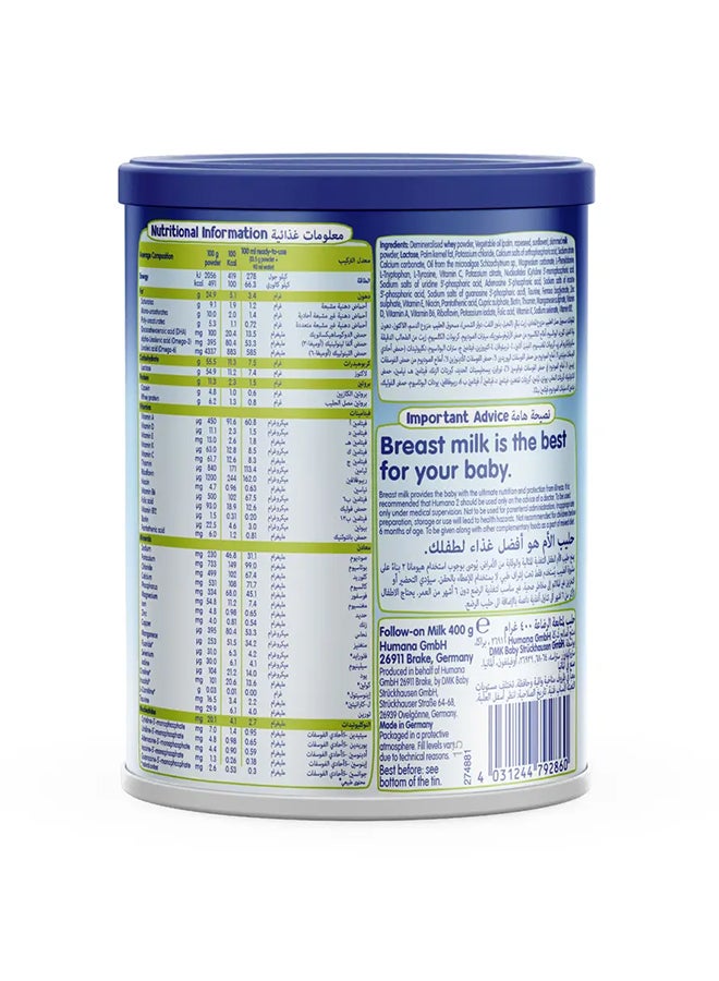 Humana - Humana 2 Baby Milk, 6-12 Months 900g 900grams - Image 1