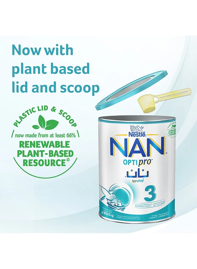 Nan - Nan Optipro 3 Growing-up Powder Milk 800g 800grams - Image 1