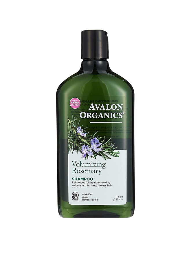 Avalon Organics Volumizing Rosemary Shampoo 325ml - Image 1