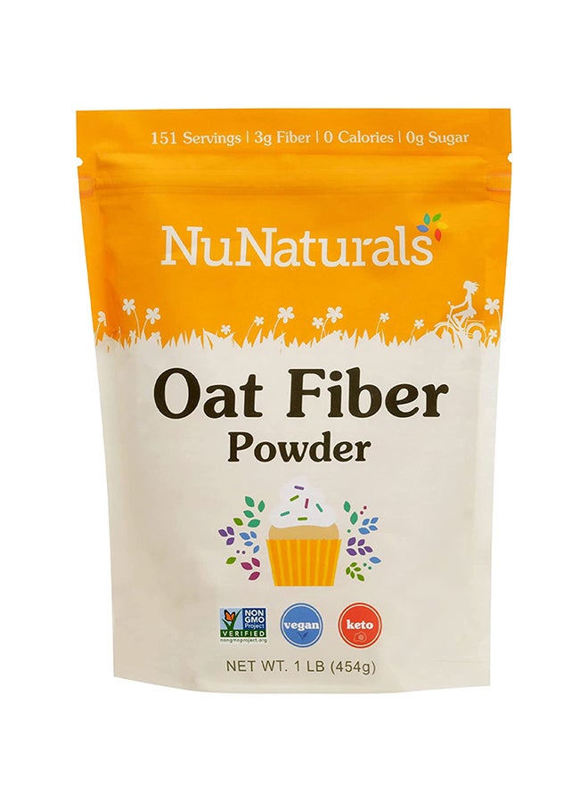 NuNaturals Fiber Oat 454grams