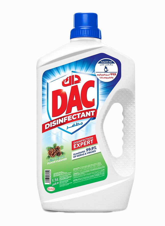 Dac - Disinfectant With Total Protection Kills 99.9% Of Germs Pine 1.5Liters - Image 1