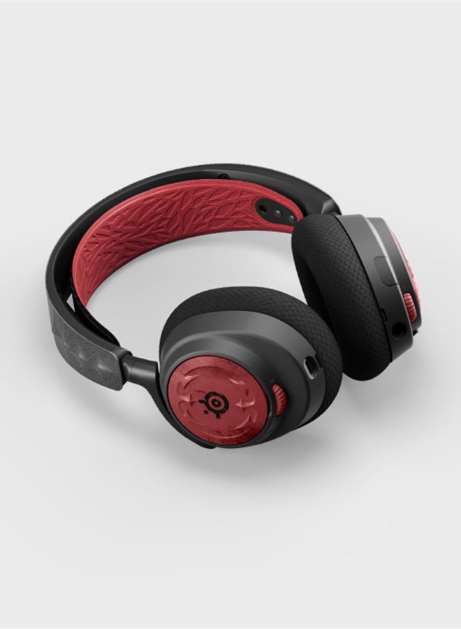 steelseries - SteelSeries Arctis Nova 7 Wireless – Multi-Platform Gaming Headset – Diablo® IV Edition – Dual Wireless 2.4 GHz & Bluetooth – 38 Hours Fast Charge Battery – PC, PS, Mac, Mobile, Switch - Image 1