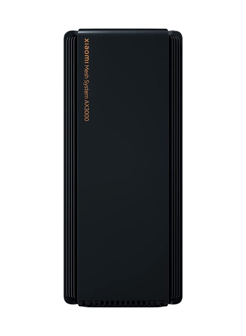 Xiaomi - Mesh System AX3000 Wi-Fi 6 Router Pack Of 1 Black - Image 1