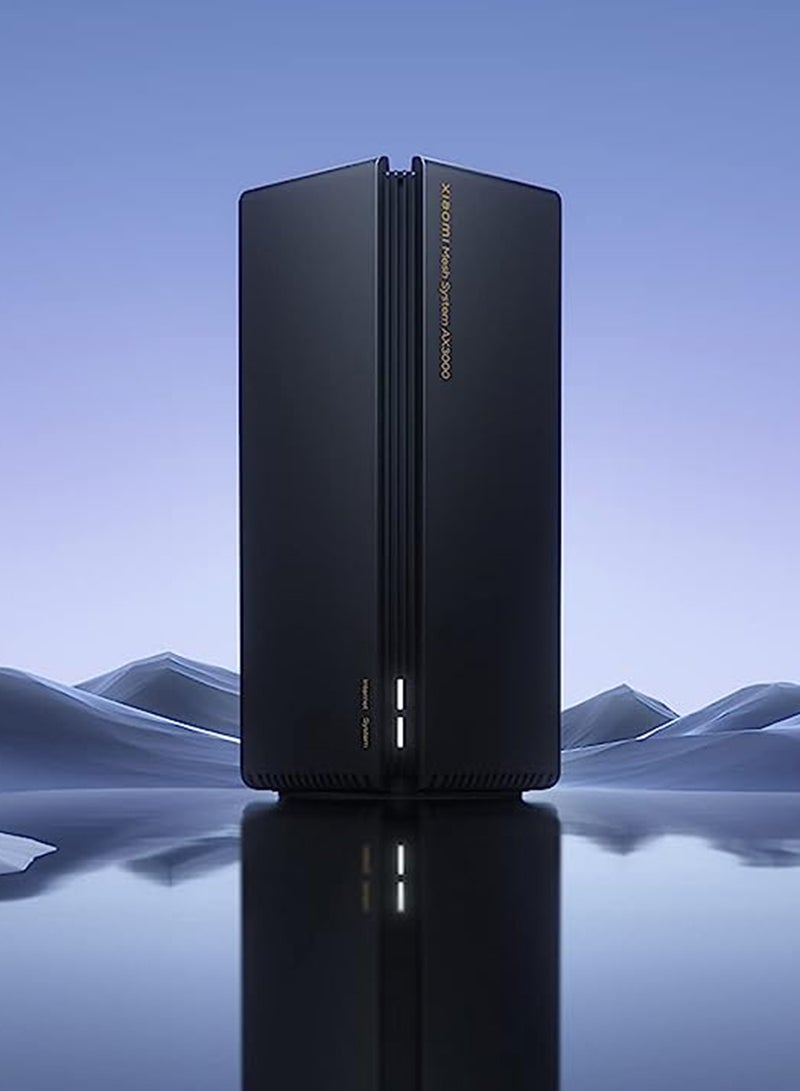 Xiaomi - Mesh System AX3000 Wi-Fi 6 Router Pack Of 1 Black - Image 1
