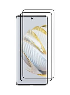 MARGOUN 2 Pack For Huawei Nova 10 SE Screen Protector Tempered Glass Full Glue Back Clear  - Image 2